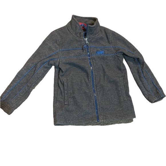 Puma Other - Blue and Grey Puma Zip up Jacket for Kids